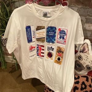 QOS 4th of July, Memorial & Labor Day Beer Tee